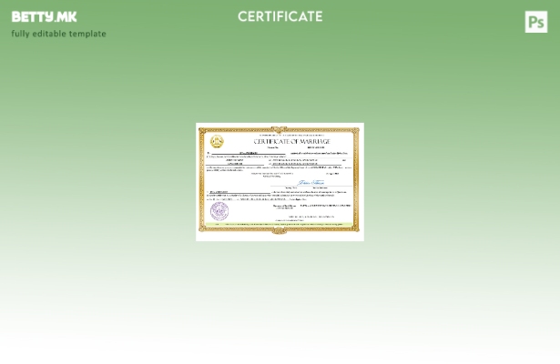 Модерен стил Авганистански брачен шаблон Word и PDF шаблон